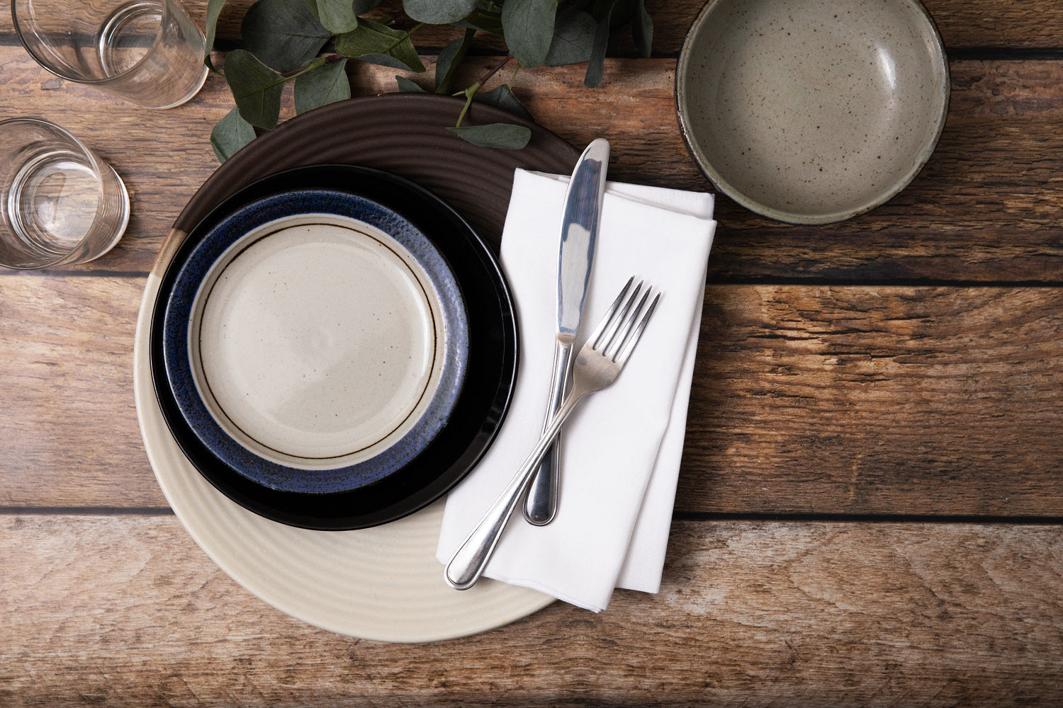 Toallas de cocina hechas con sacos de harina