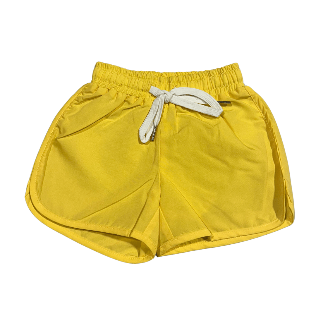 Yellow Athletic Kid Shorts - Lolomo!