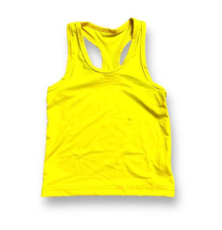 Yellow Razorback Kid Tank - Lolomo!
