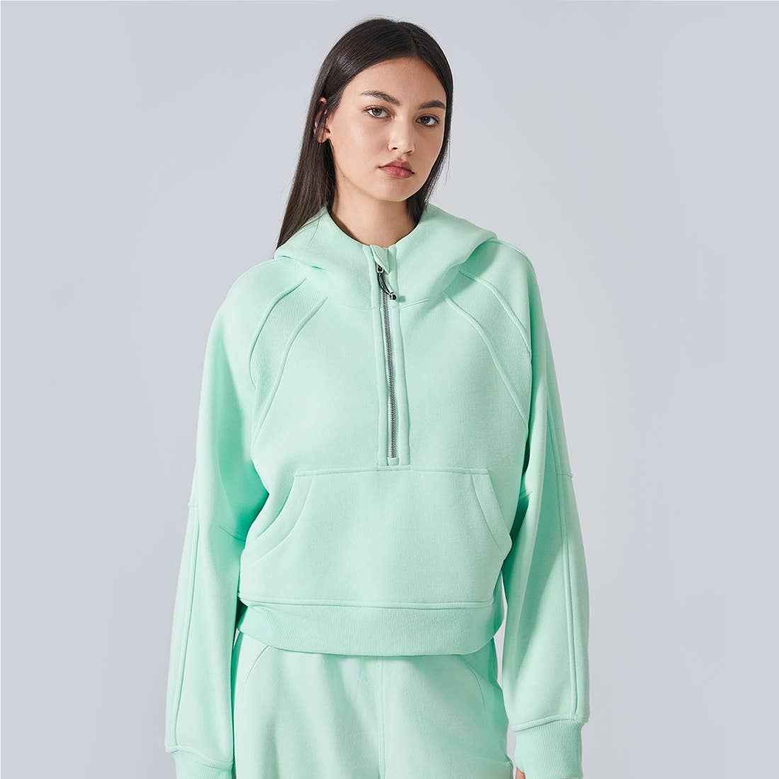 Well-in Vogue CozyForm Half-Zip Hoodie