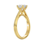 1 - 1/2 CT. Certified Lab - Grown Diamond Solitaire Engagement Ring in 14K Gold VS1/VS2 - Lolomo!