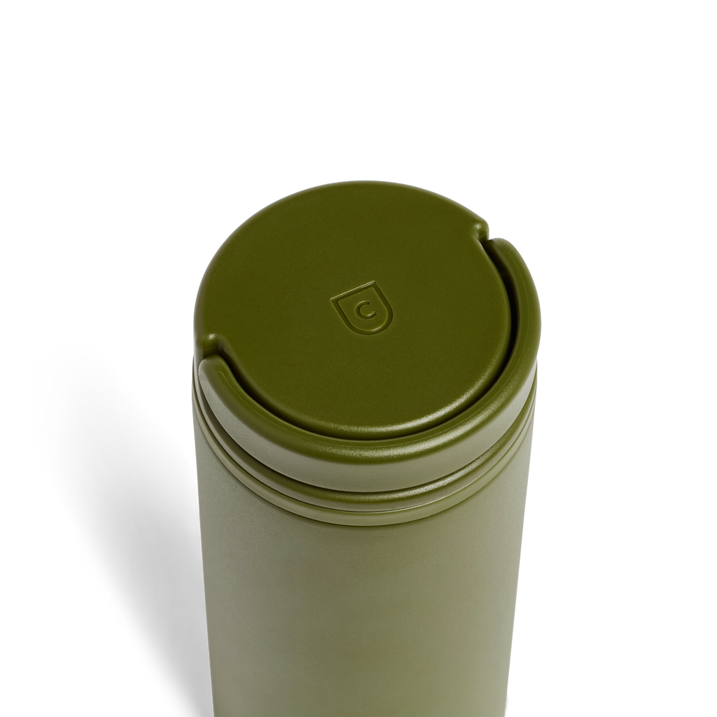 Gobelet Nomad Grip 12 oz - Vert mousse 