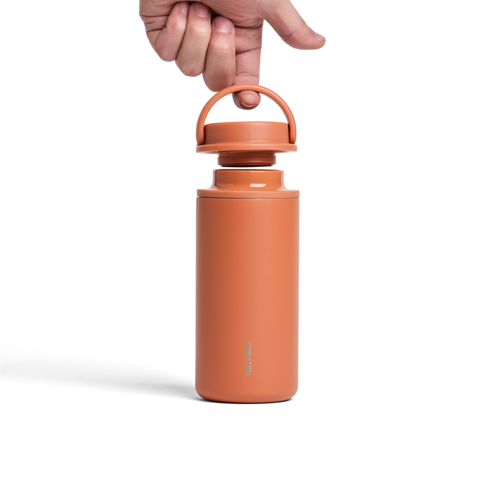 Gobelet Nomad Grip 12 oz - Terre cuite 