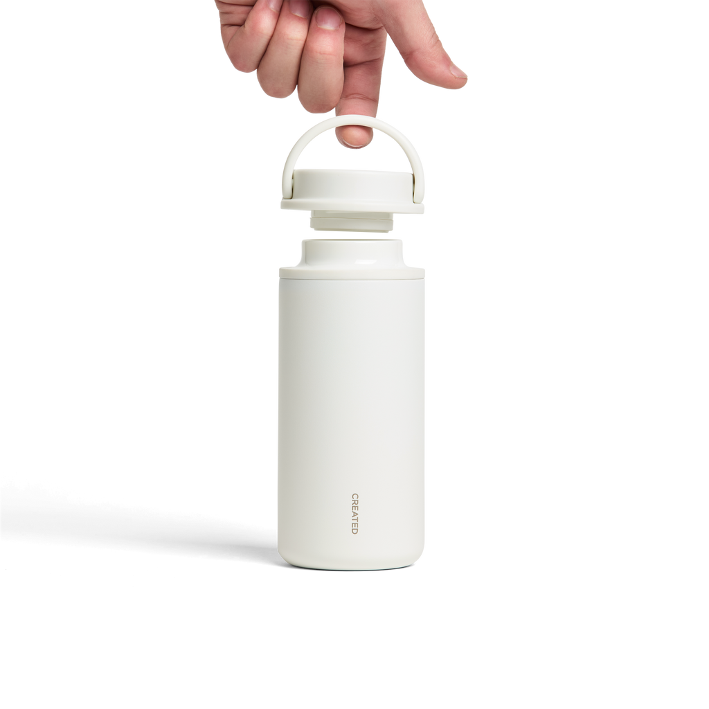 Gobelet Nomad Grip 12 oz - Blanc 