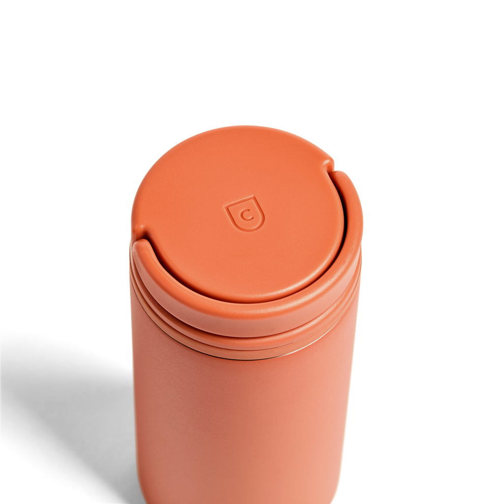 Gobelet Nomad Grip 12 oz - Terre cuite 