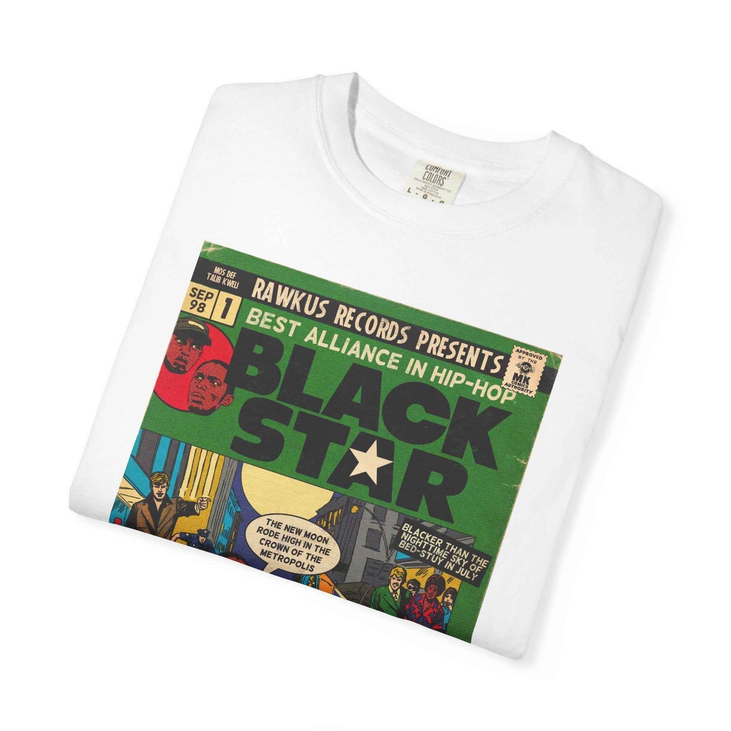 Black Star - Unisex Comfort Colors T-shirt