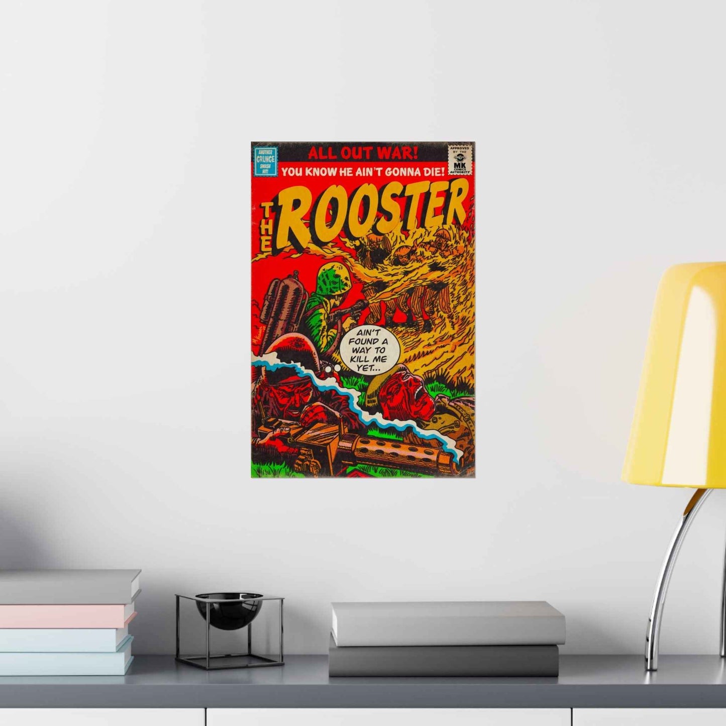 Rooster - Matte Vertical Posters
