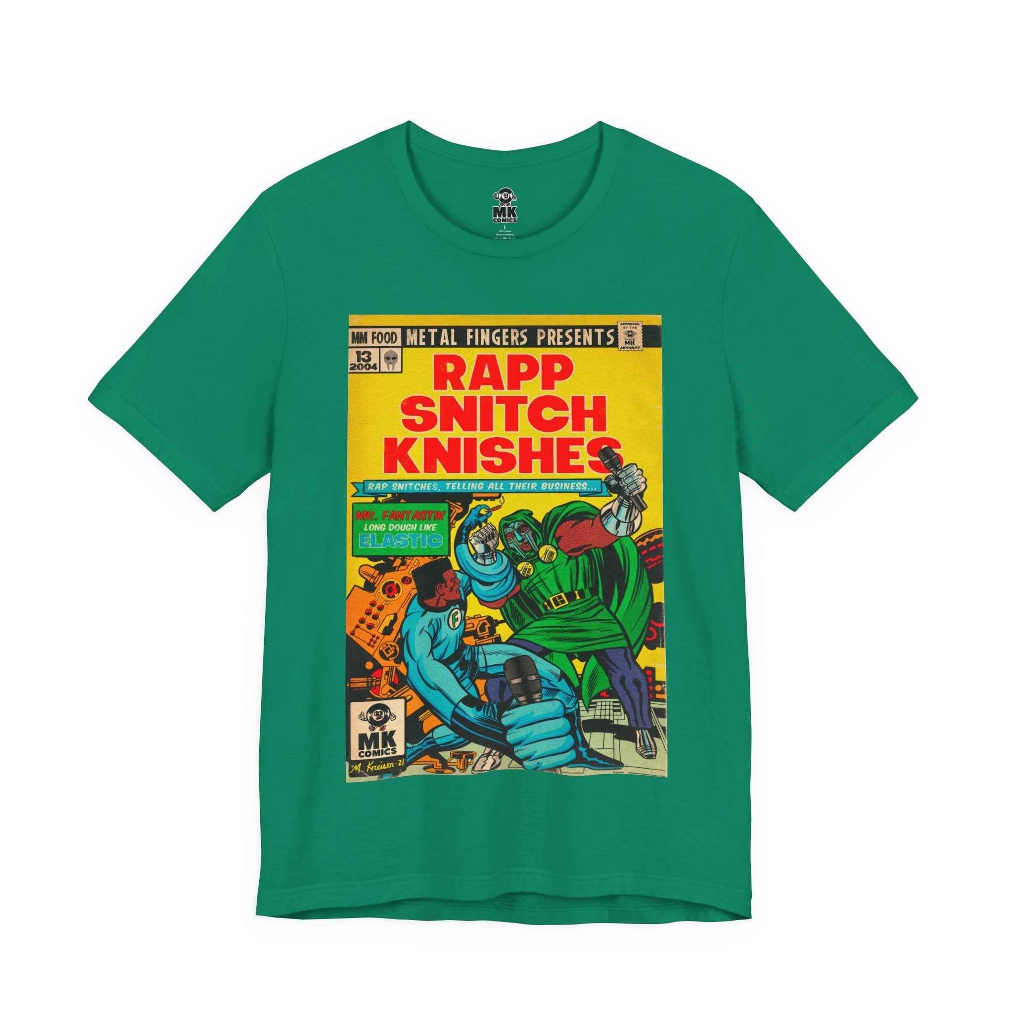 Rapp Snitch Knishes - Unisex Jersey Short Sleeve Tee