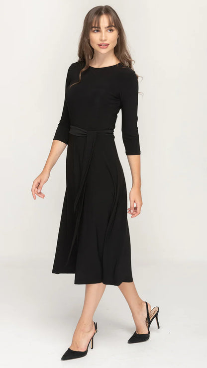 Belted Midi Dress