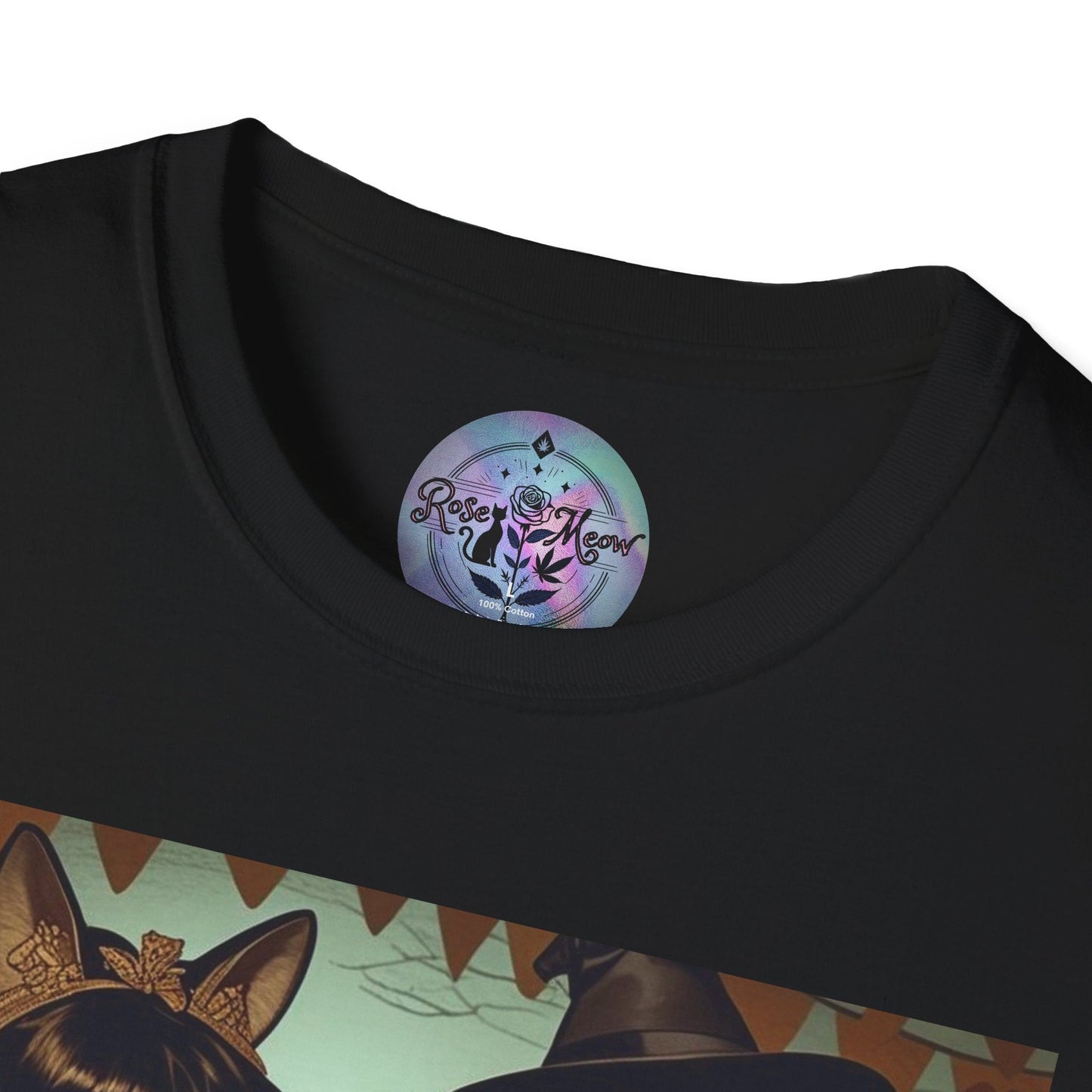 Spooky Beauties Retro Pin-up Couple | Vintage Aesthetic Tee