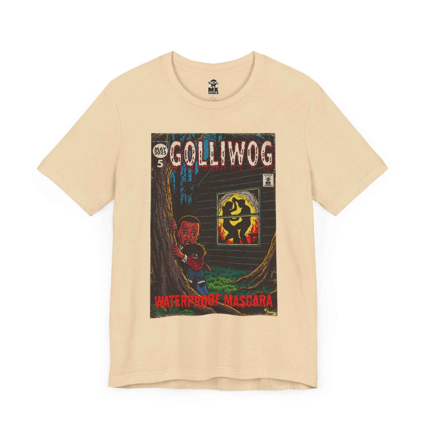 Waterproof Mascara - Golliwog - Unisex Jersey Short Sleeve Tee