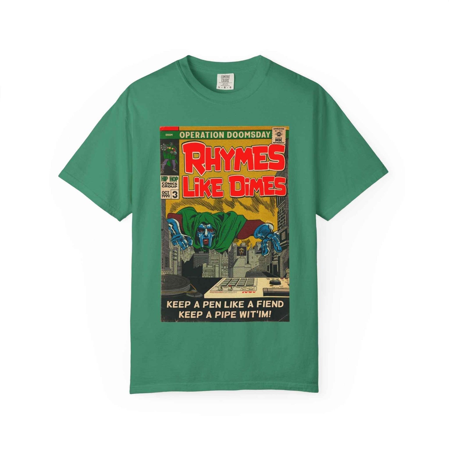 Rhymes Like Dimes - Unisex Comfort Colors T-shirt