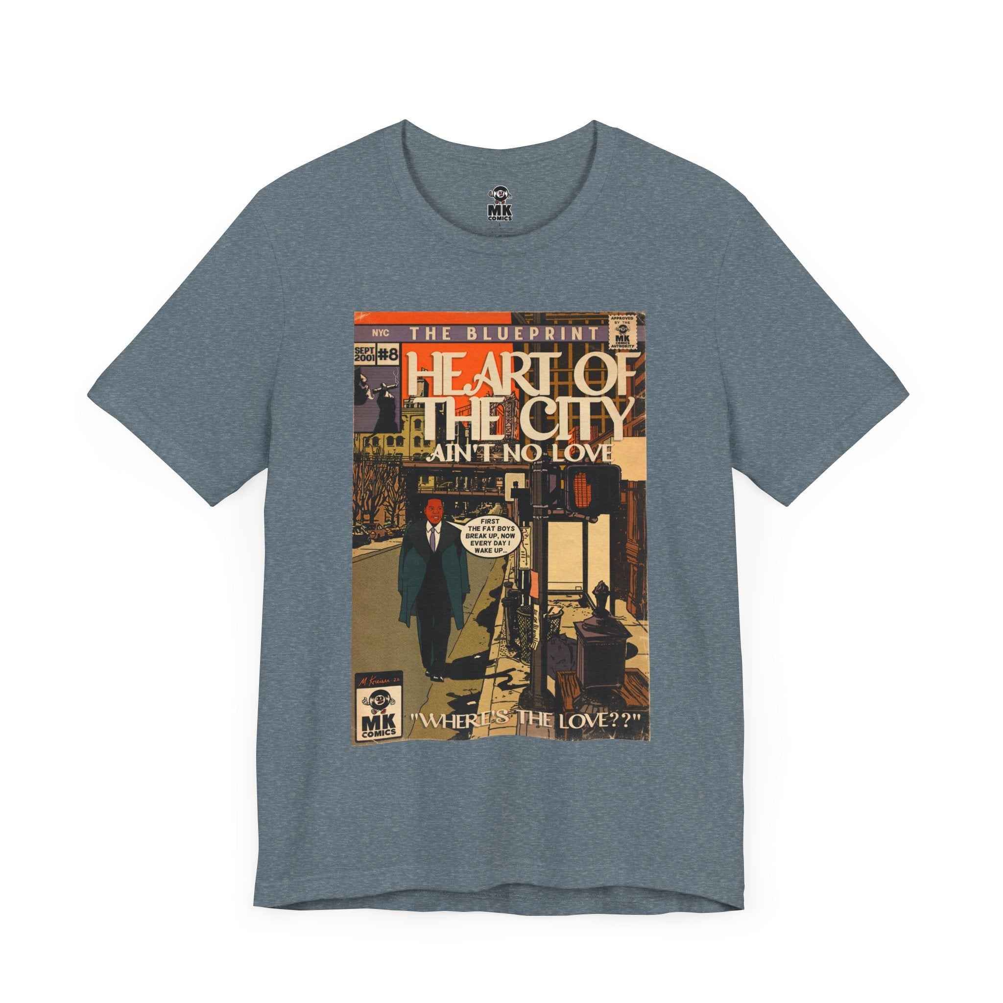 Heart of the City - Unisex Jersey Short Sleeve Tee