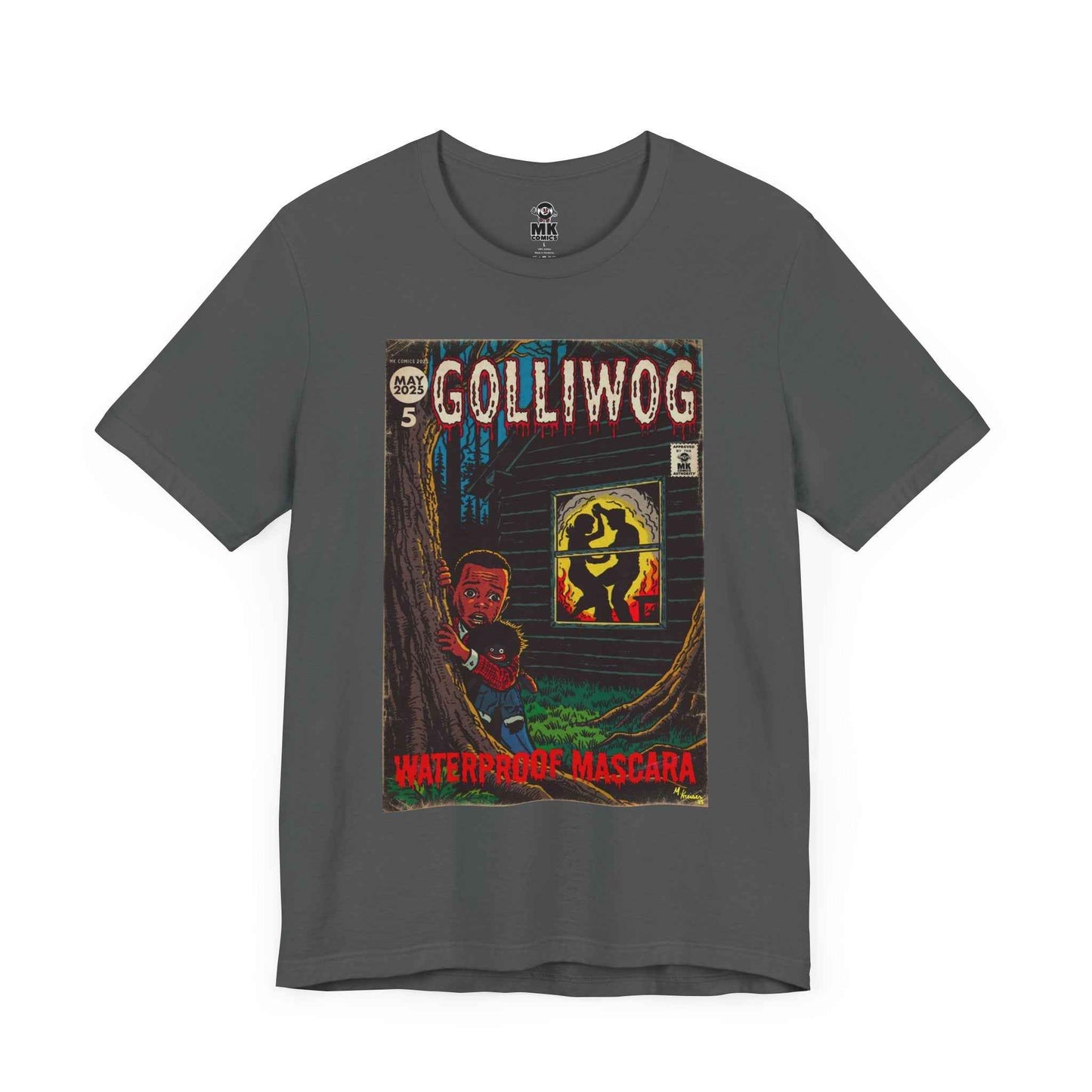 Waterproof Mascara - Golliwog - Unisex Jersey Short Sleeve Tee