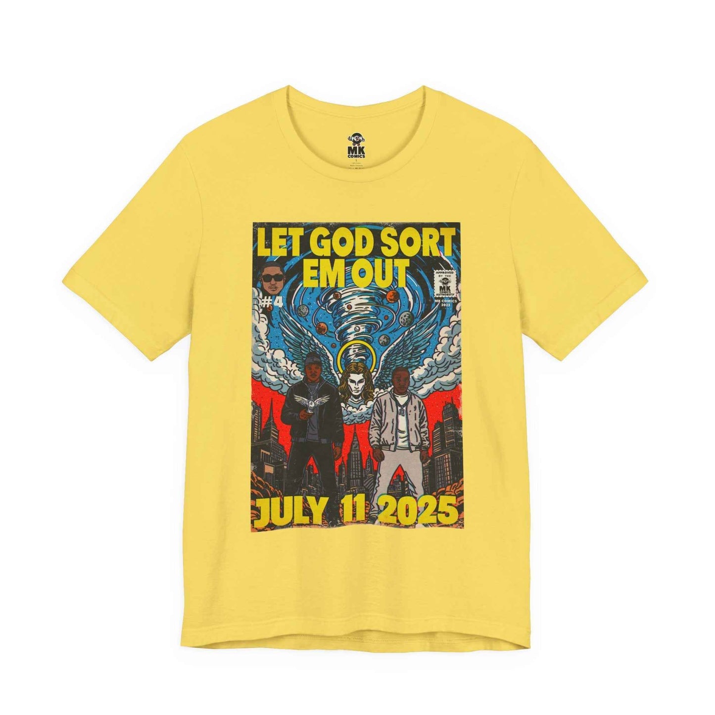 Let God Sort Em Out - Unisex Jersey Short Sleeve Tee