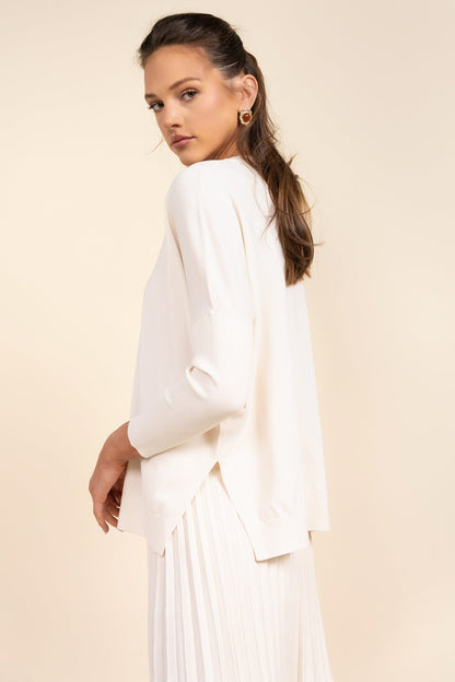 Montia Top in Coconut