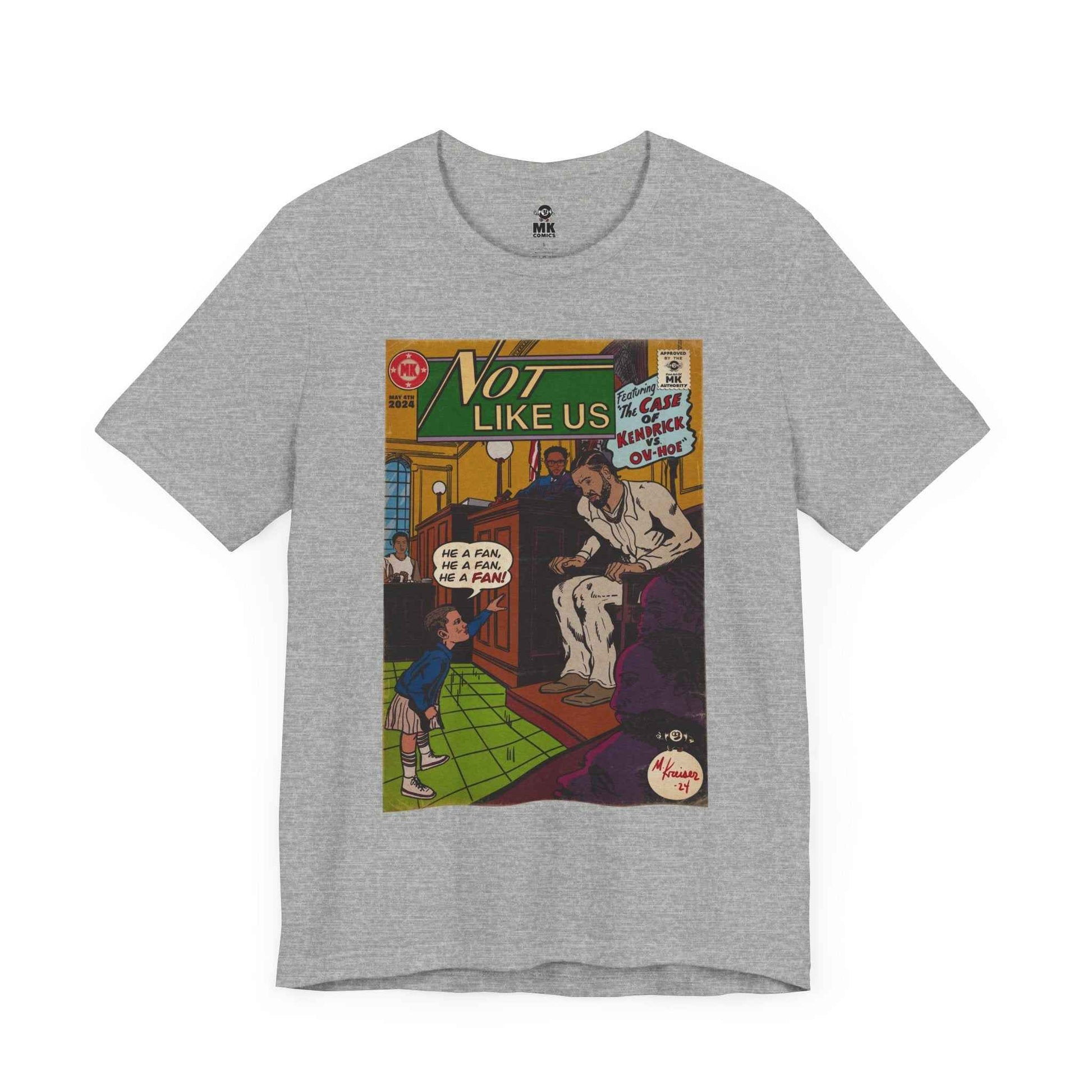 Not Like Us - Unisex Jersey Short Sleeve Tee