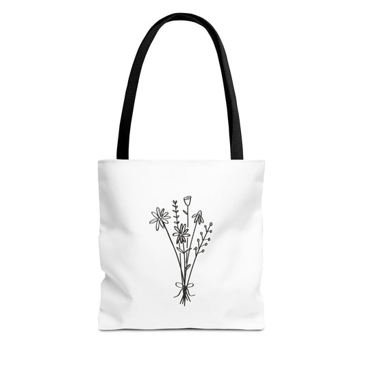 Floral Tote Bag