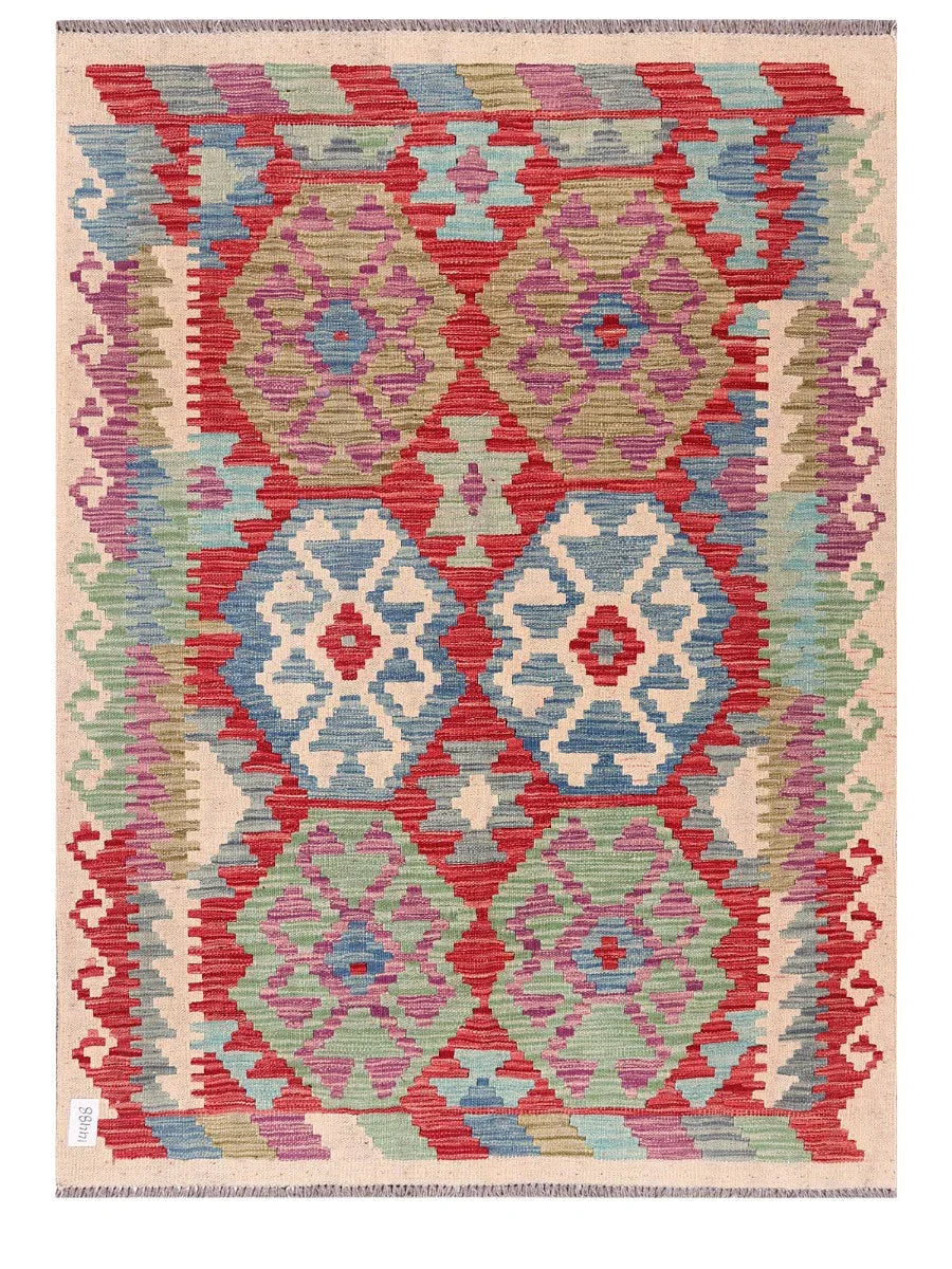 Maimana Afghanistan Kilim Rug - 166 x122 cm