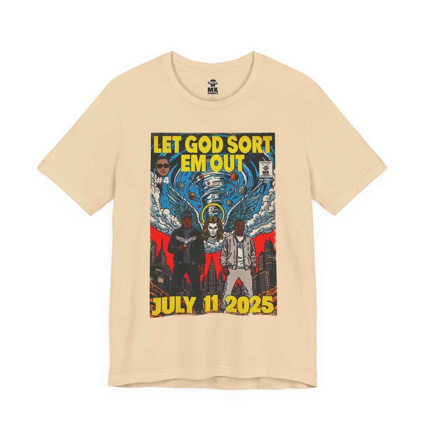 Let God Sort Em Out - Unisex Jersey Short Sleeve Tee