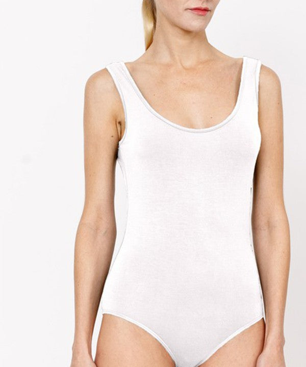 Fabina Bamboo Classic Tank Bodysuit