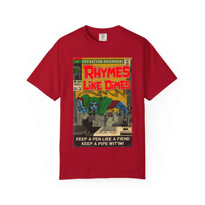 Rhymes Like Dimes - Unisex Comfort Colors T-shirt