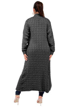 CARDIGAN LONG MAXI PULL MODE FEMME