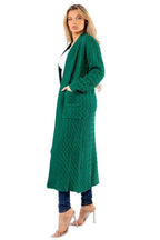 CARDIGAN LONG MAXI PULL MODE FEMME