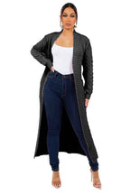 CARDIGAN LONG MAXI PULL MODE FEMME