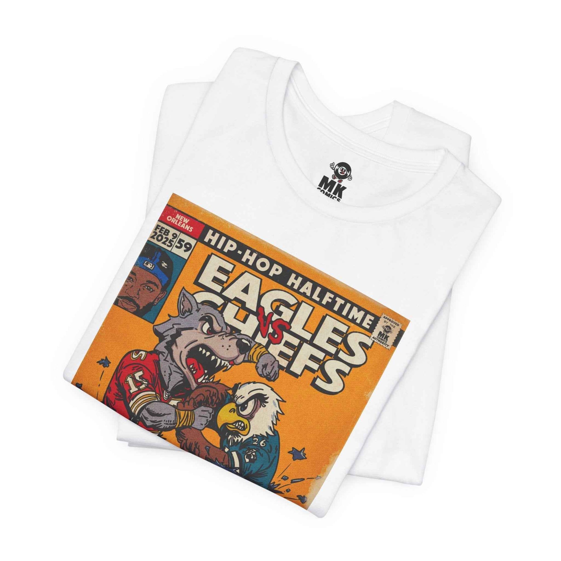 2025 Halftime - Eagles vs Chiefs - Unisex Jersey Short Sleeve Tee