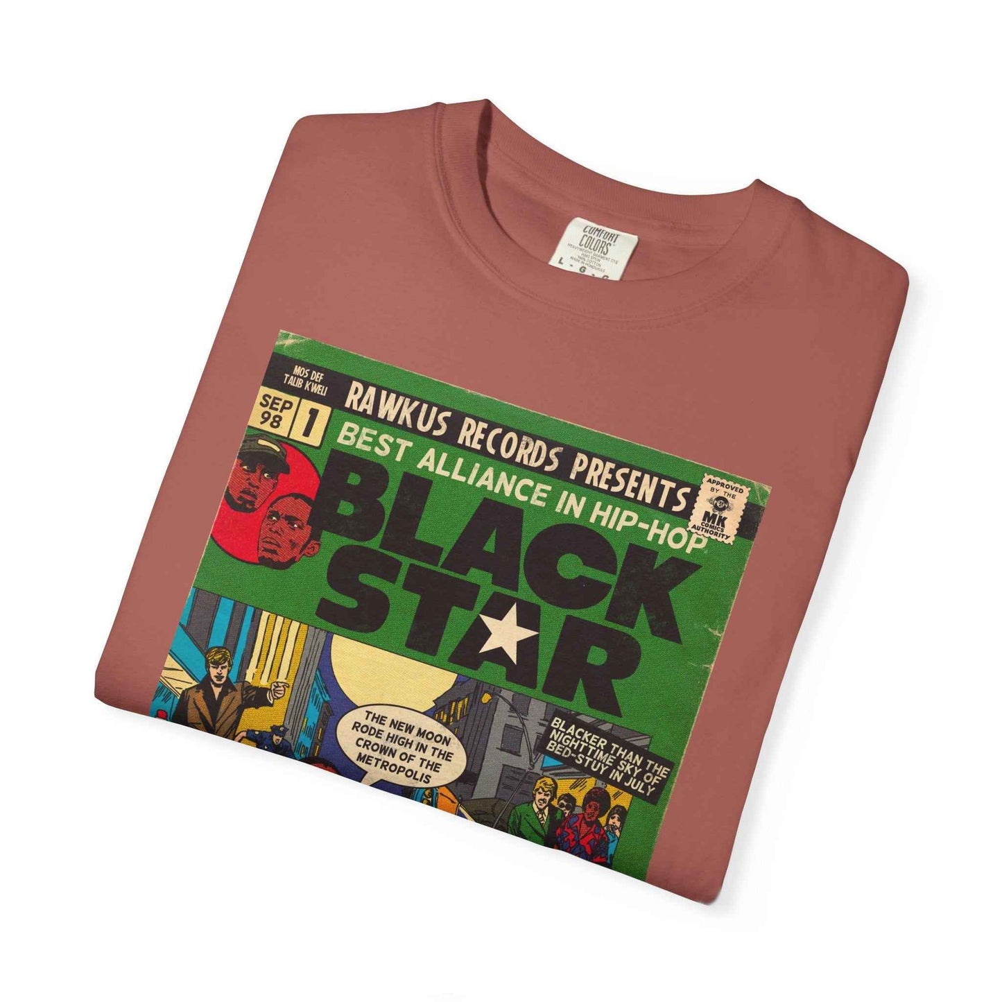 Black Star - Unisex Comfort Colors T-shirt
