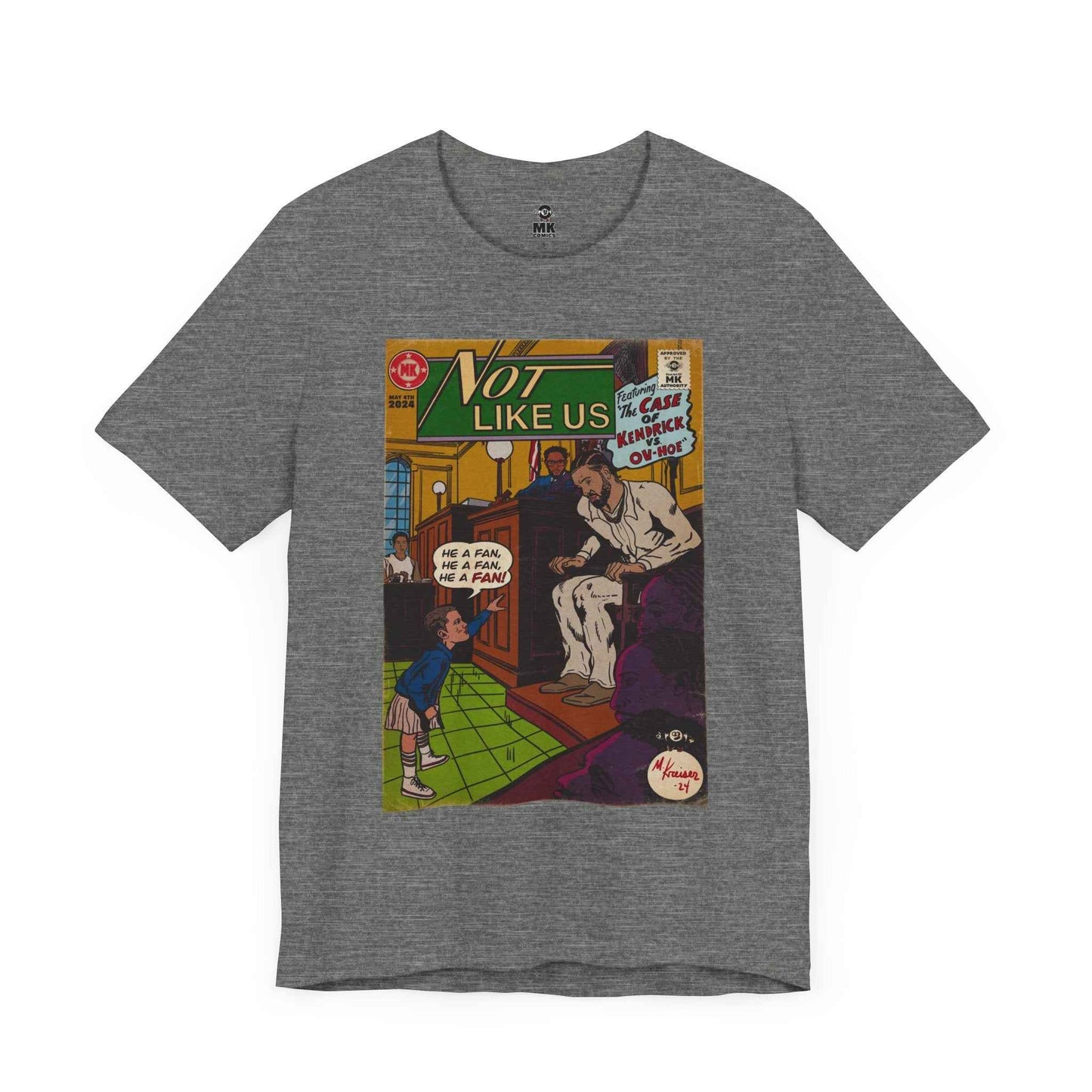 Not Like Us - Unisex Jersey Short Sleeve Tee