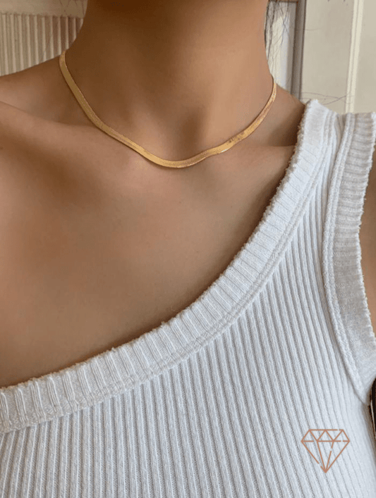 18K GOLD PLATED CHAIN NECKLACE - Lolomo!