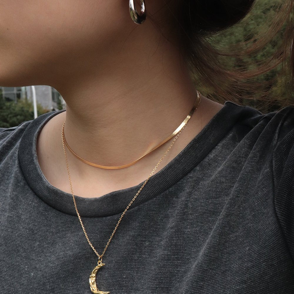 18K GOLD PLATED CHAIN NECKLACE - Lolomo!
