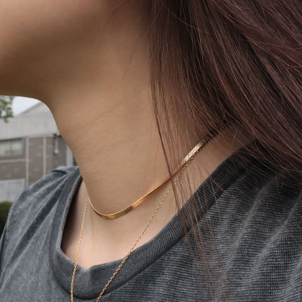 18K GOLD PLATED CHAIN NECKLACE - Lolomo!
