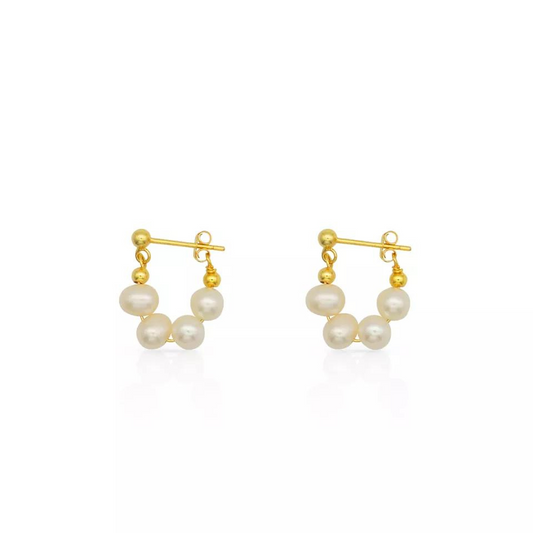 LORRAINE PEARL EARRINGS - Lolomo!