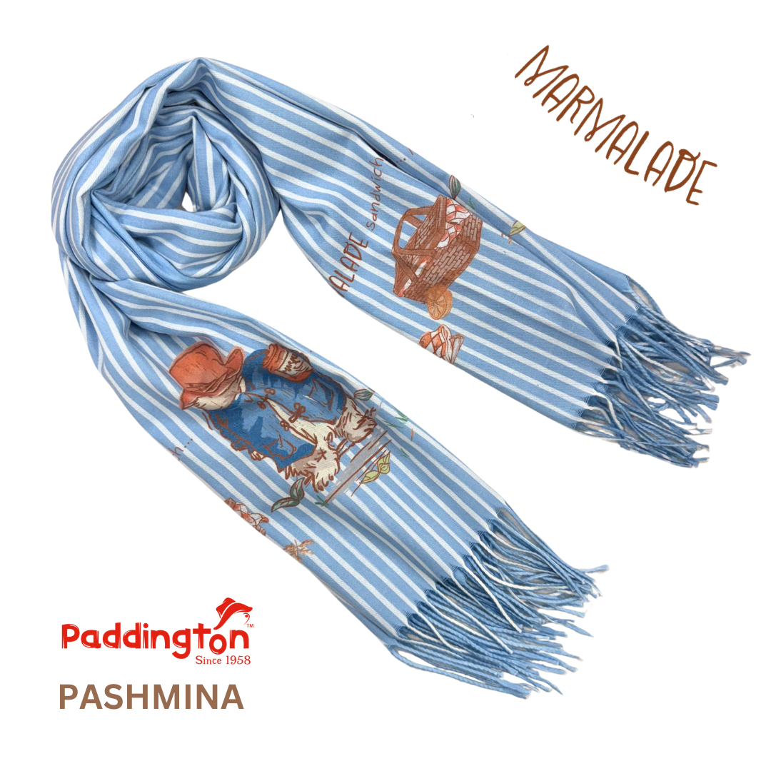 Paddington™ Bear Classic Marmalade - Art Pashmina - Lolomo!