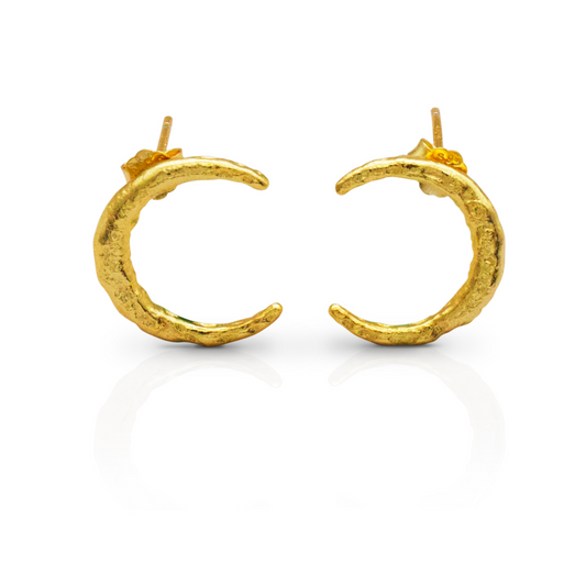 PENDIENTES CON DIJE DE LUNA