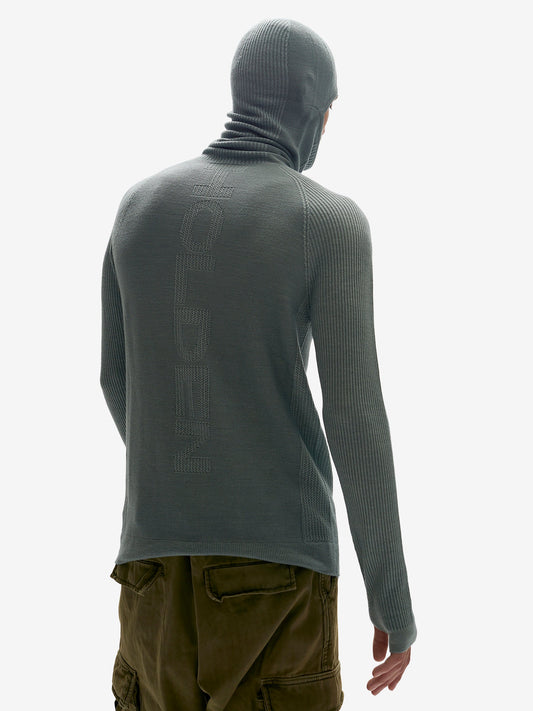 Balaclava Sweater - Slate Gray