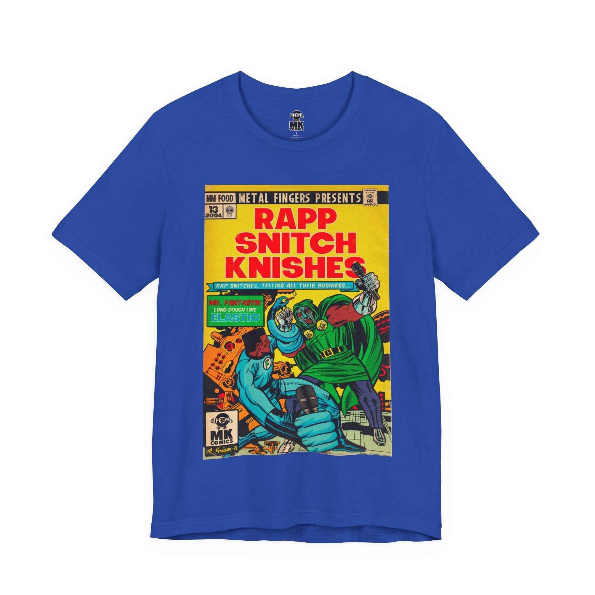 Rapp Snitch Knishes - Unisex Jersey Short Sleeve Tee