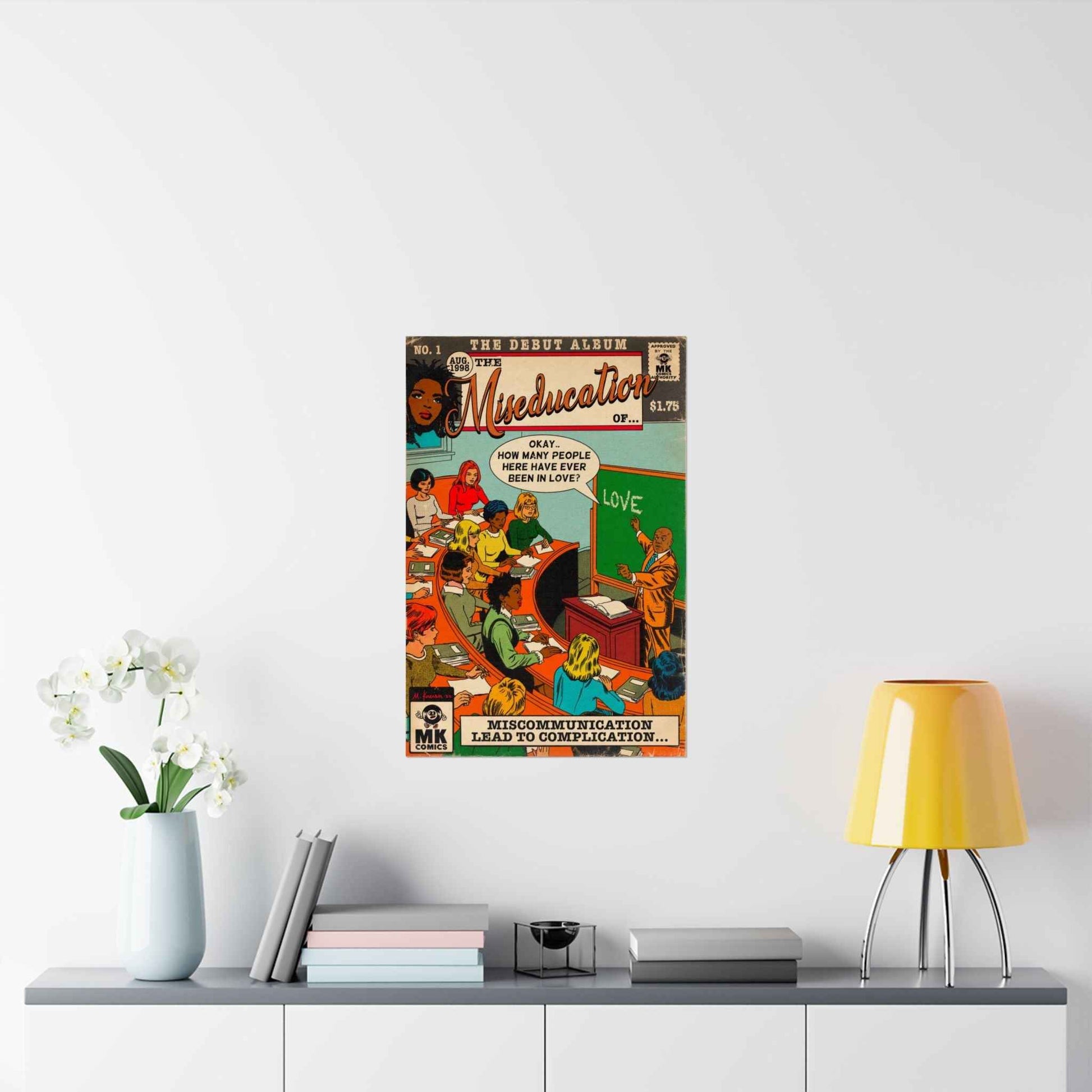 The Miseducation Of.. - Vertical Matte Poster