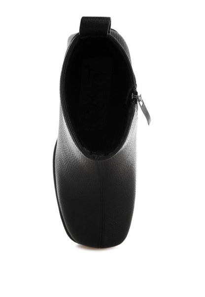 Poulin Faux Leather Chelsea Boots