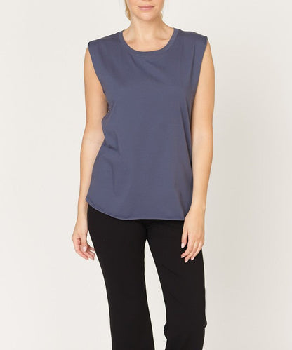 Fabina Cotton Jersey Muscle Tank (New Style)