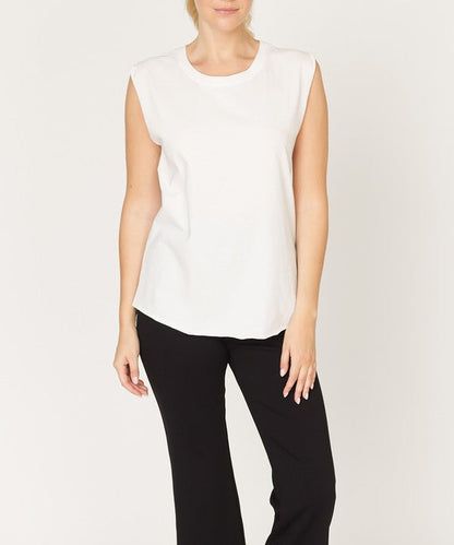 Fabina Cotton Jersey Muscle Tank (New Style)