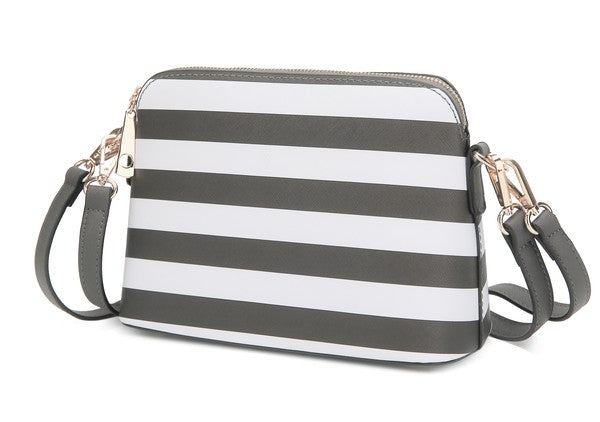 MKF Kimmy Striped Crossbody bag by Mia K