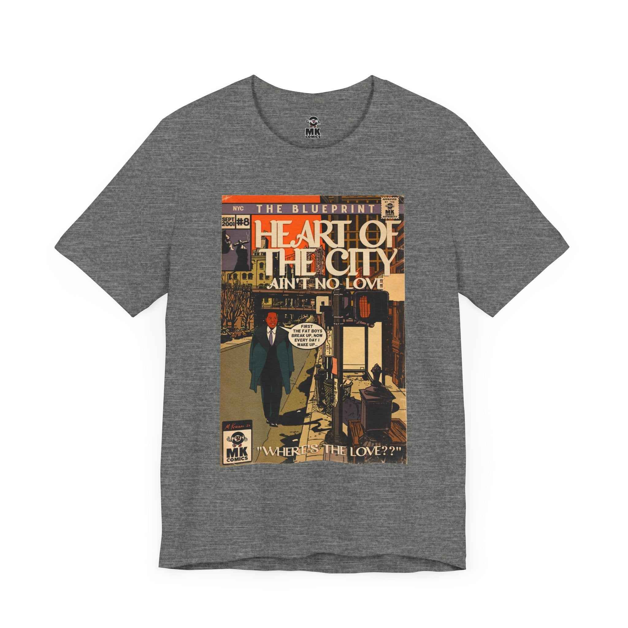 Heart of the City - Unisex Jersey Short Sleeve Tee