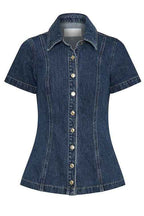 ENSEMBLE SHORT DEUX PIÈCES EN JEAN MODE FEMME
