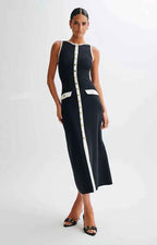 ROBE PULL LONGUE MIDI MODE FEMME