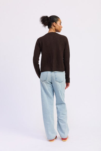 Emory Park Fitted Button Up Cardigan