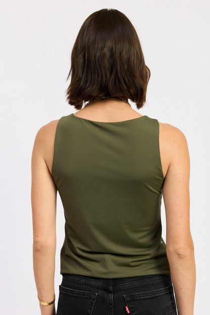 Emory Park Metal Hotfix Knit Tank Top